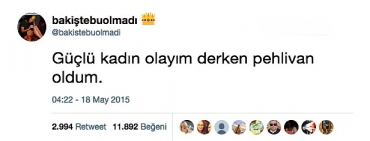 güçlü kadın olayım derken pehlivan olan kadınlar - mucitos-PC6rD